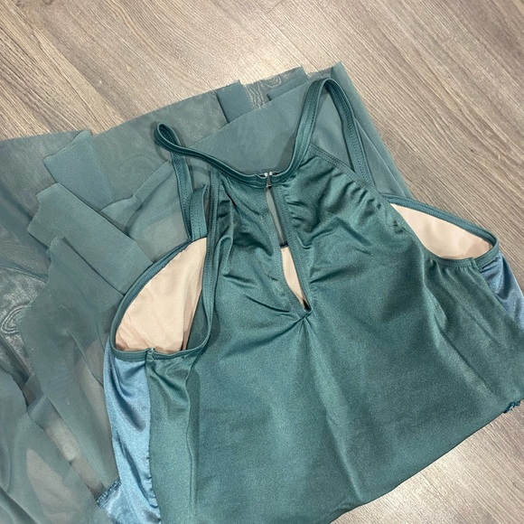Weissman Green Lyrical Dance Costume - Picture 4 of 6